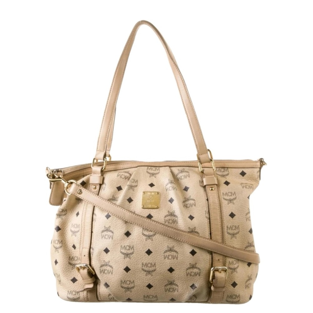 MCM Visetos 2 Way Tote!  Beautiful condition!